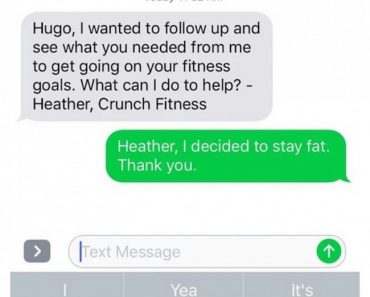 image of decided to stay fat text