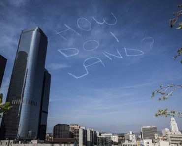 funny photo of how do i land sky writing