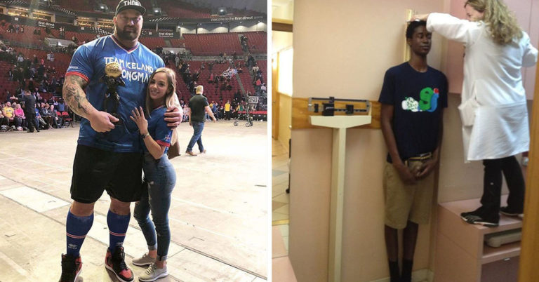 33 Times Tall People And Short People Posed For Hilarious Photos