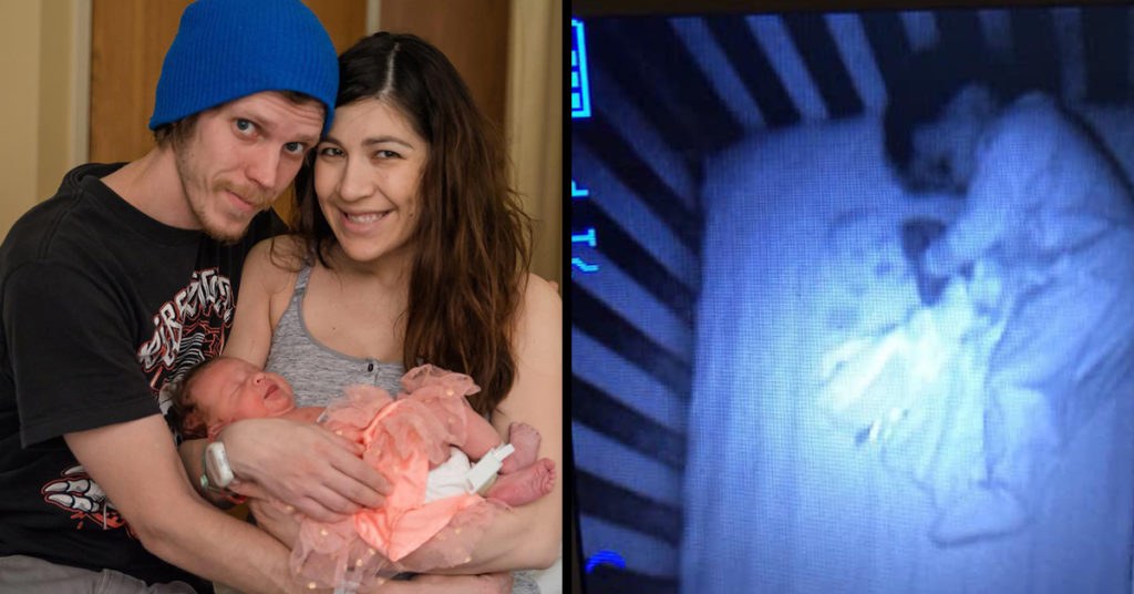 Mom S Photo Of A Ghost Baby In Her Son S Crib Will Give You Nightmares