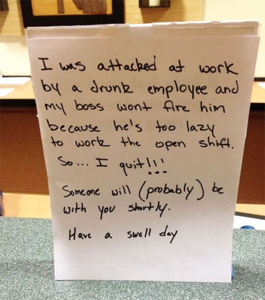 Funny Ways To Quit Your Job From These Really Brave People