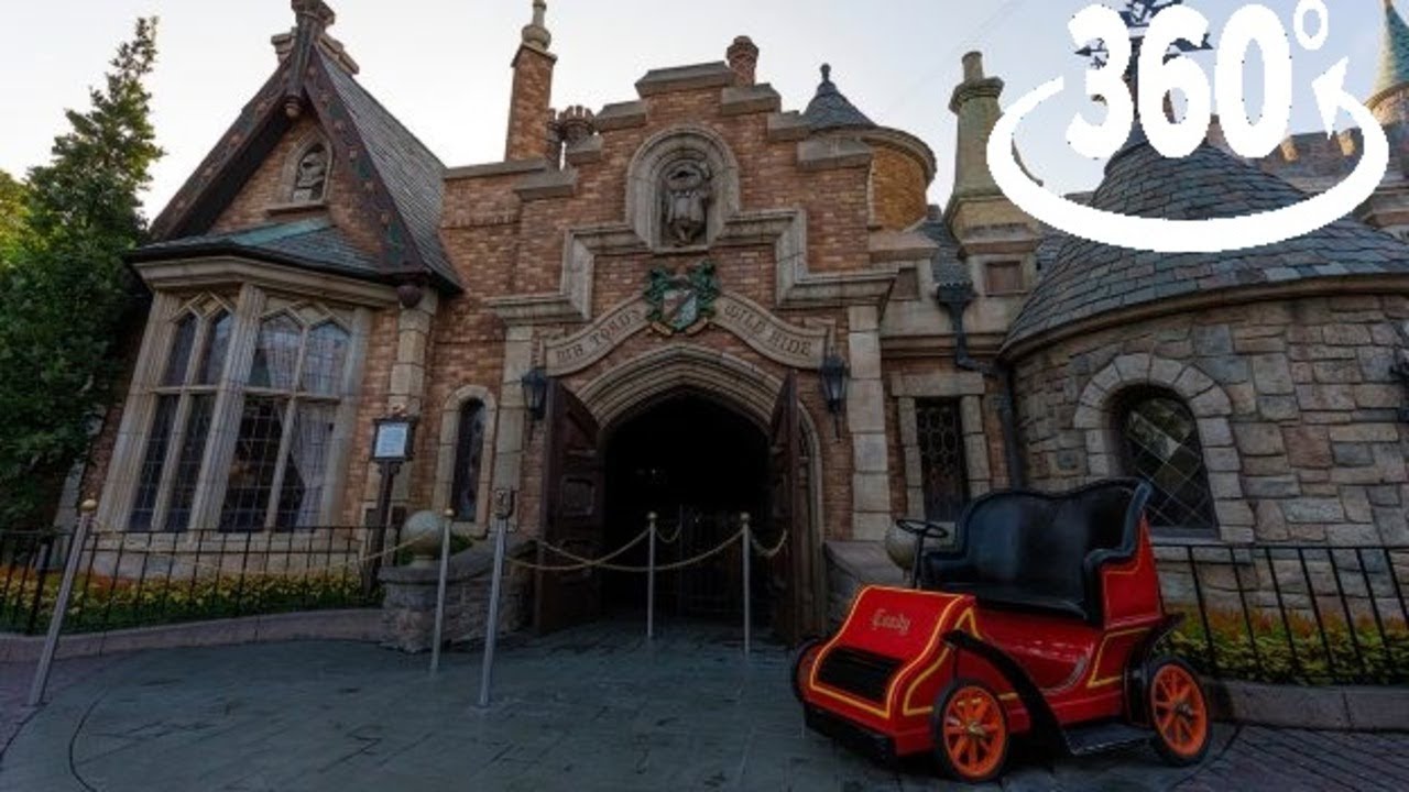 360º Ride on Mr. Toad's Wild Ride at Disneyland