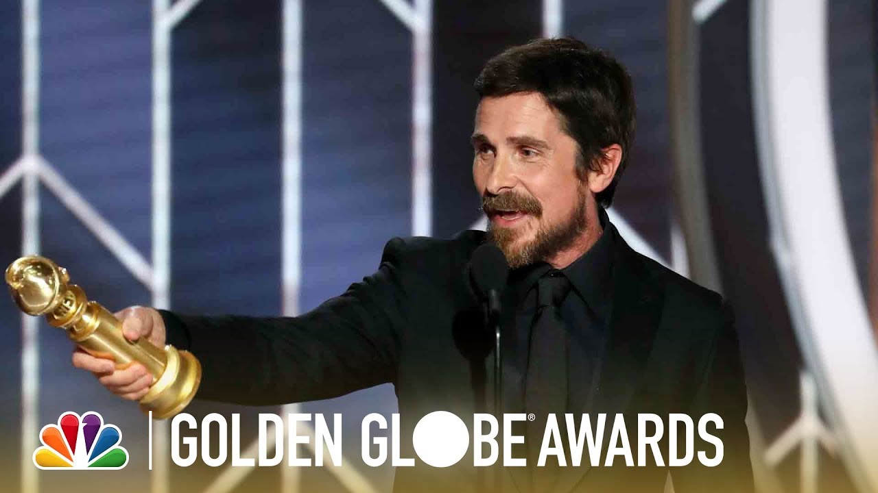 Christian Bale Wins Best Actor, Musical or Comedy - 2019 Golden Globes (Highlight)
