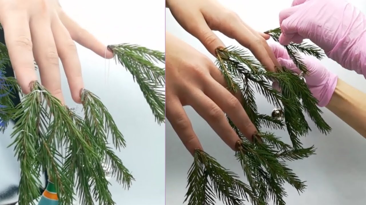 Christmas nails!!! 😍😍😍share this video