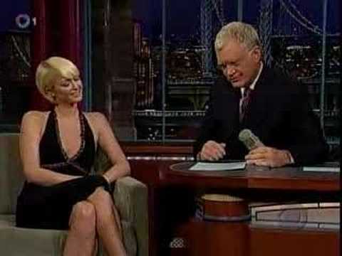 Paris Hilton on Late Show w/ David Letterman 9/28/2007
