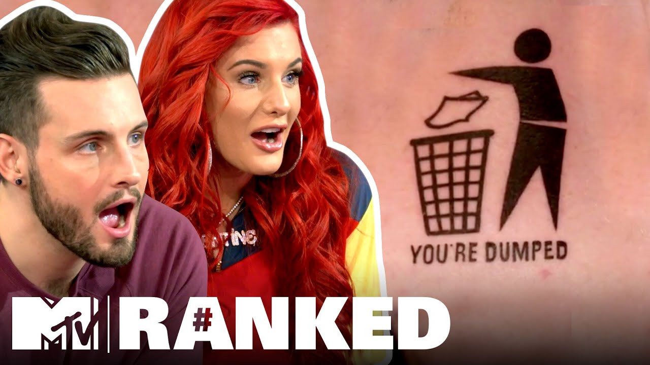 7 BRUTAL Breakup Tattoos | Ranked: How Far Is Tattoo Far?