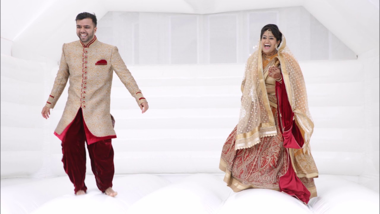 White Wedding Bouncy Castle