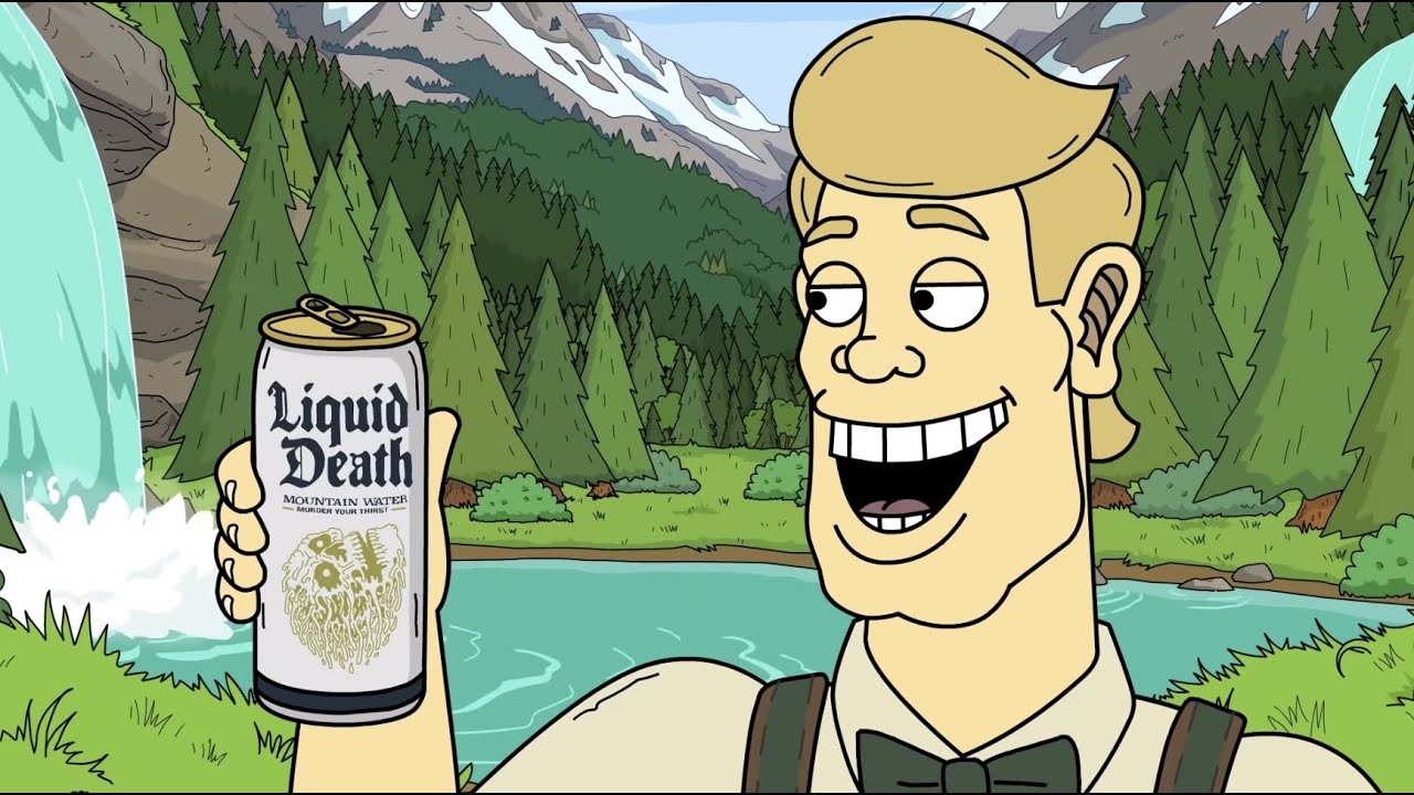 Liquid Death - Hey Kids, Murder Your Thirst