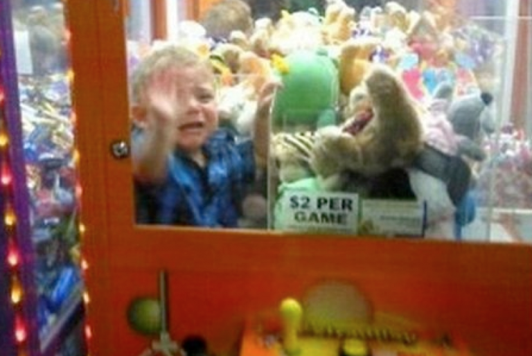 So, It Turns Out A Lot Of Kids Get Stuck In Claw Machines