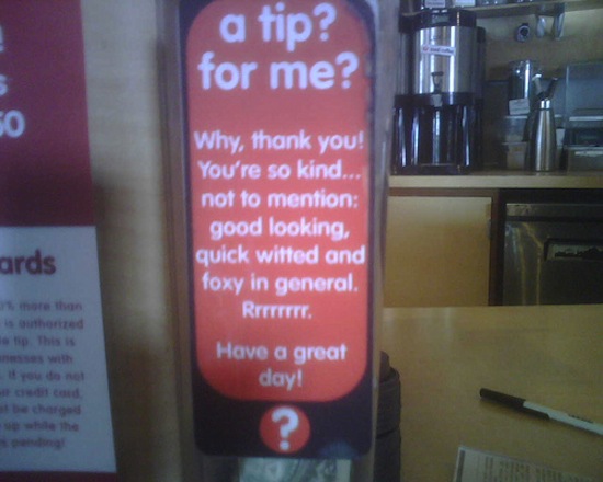 Each Of These Funny Tip Jars Deserve All Your Money