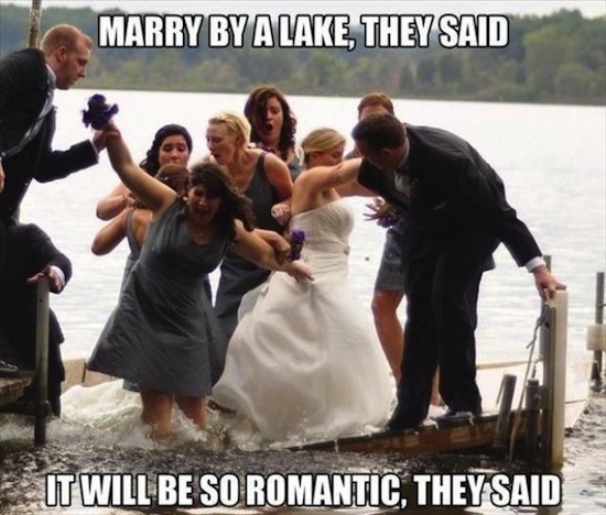 We Love These Wedding Fails So Much We'd Marry Them