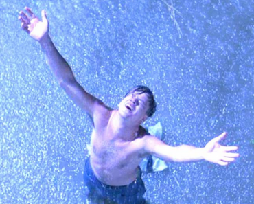 funny pictures, funny pics, funny vids, people who love rain, shawshank redemption, tim robbins, funny photos