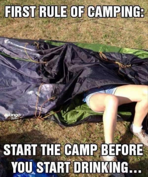 the best funny pictures of rule of camping