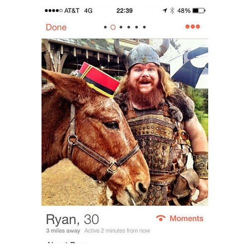 Profile funny tinder The 7