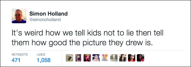 tell kids not to lie funny dad tweet, funny dad, funny dads, dad tweets, funny dad tweets, funny tweets about kids, funniest tweets from parents, funny dad life, funniest tweets from parents this week, funny parenting tweets, hilarious parents, funny parents, hilarious moms, funny twitter, hilarious twitter, best twitter dads, funny twitter dads, funny twitter parents