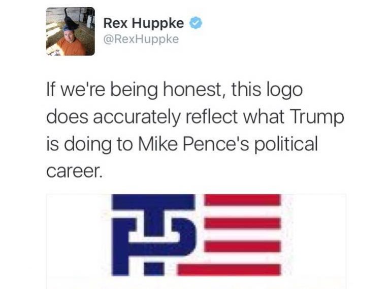 trump pence logo, trump, pence, donald trump, mike pence, funny mike pence, mike pence funny, donald trump funny, funny donald trump
