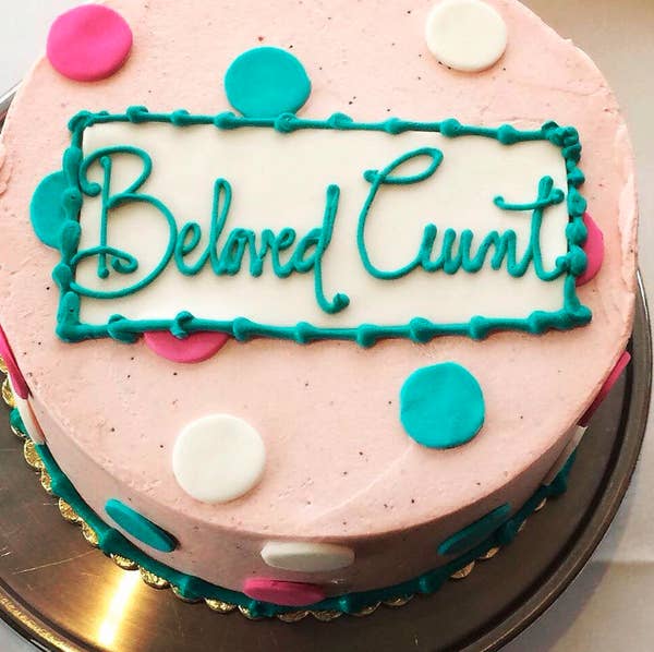 beloved cunt funny cake