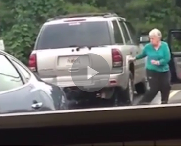 We Should All Be More Like This Old Woman Dancing In A Parking Lot