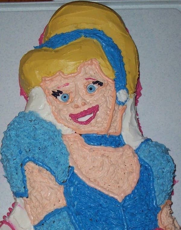 cinderella cake wreck