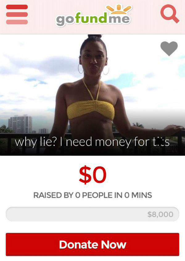 The Worst Gofundme Accounts Might Actually Be The Best Gofundme Accounts