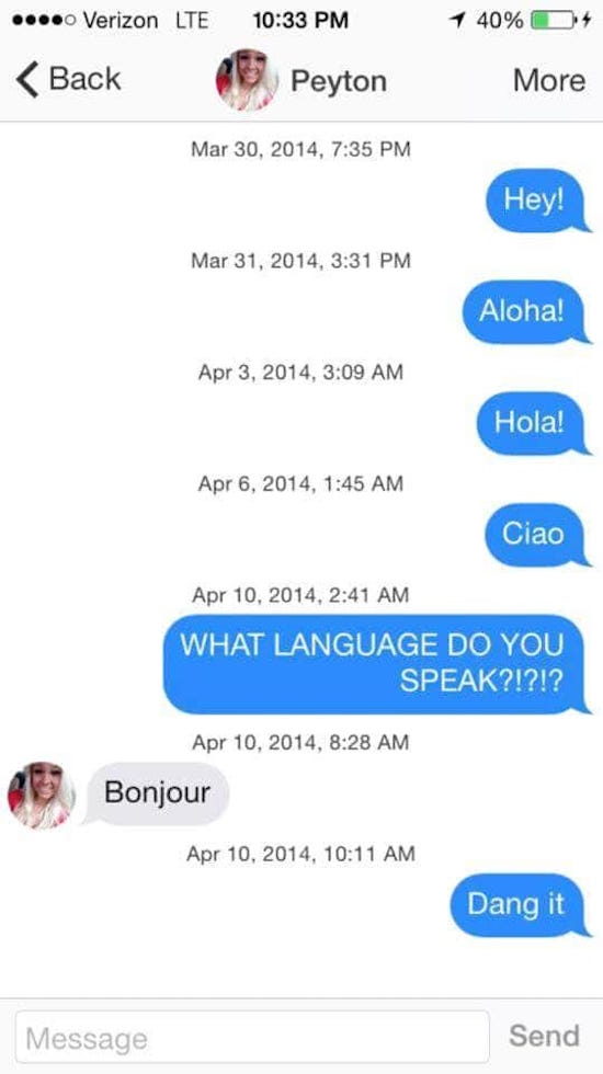 start up tinder conversations