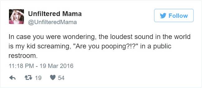are you pooping funny mom tweet
