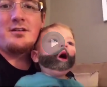 Here's What Happens If Your Baby Sneezes While Using The Snapchat Beard  Filter