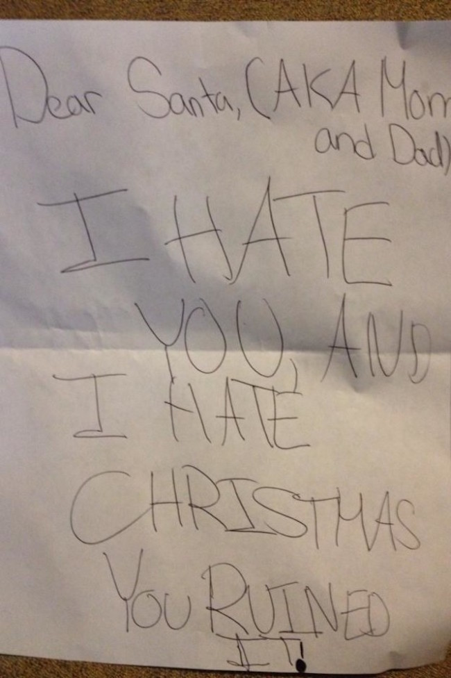 'Tis The Season For These Very Funny Letters To Santa