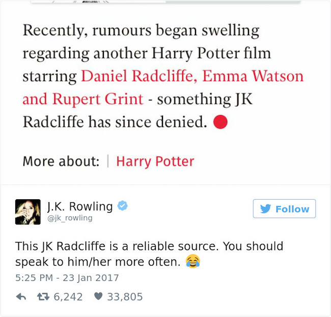 Jk Rowling Twitter
