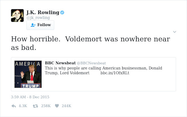 Don t Even Try To Mess With J K Rowling On Twitter 