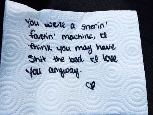 Funny Love Notes Are The Best Love Notes