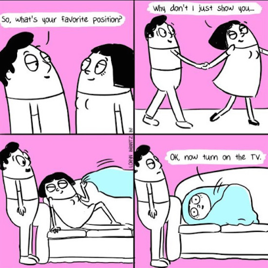 funny pics for facebook of favorite position comic