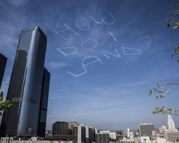 funny photo of how do i land sky writing