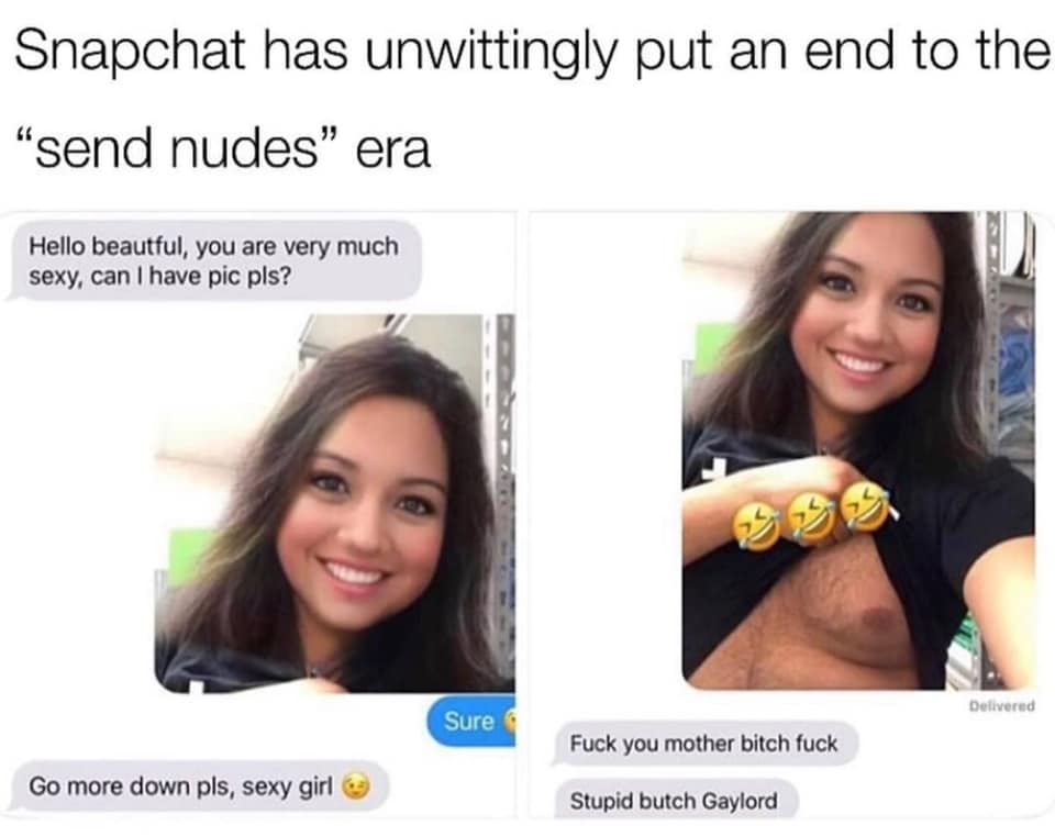 Image: funny-pictures-snapchat-filter-send-nudes.jpg. 