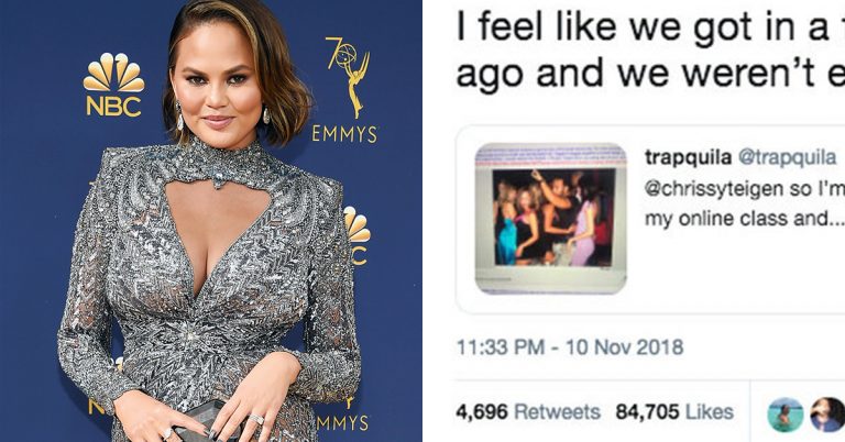 Chrissy Teigen Got Pissed At John Legend For A Picture Of Him Grinding On Some Girl Before They Were Married
