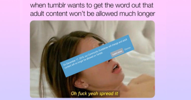 20 Of The Funniest Posts About Tumblr’s Porn Ban
