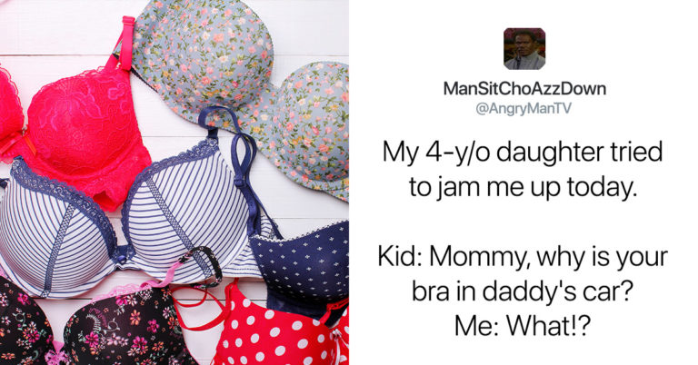 4-Year-Old Tries To Rat Her Dad Out For Cheating By Saying Someone Left A ‘Bra’ In His Car
