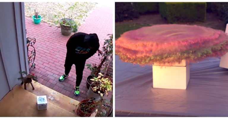 YouTuber Builds Farting Glitter Bomb To Get Revenge On Package Thieves