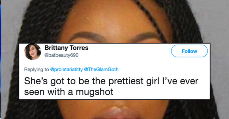 This Student’s Mugshot Is So Fierce, Twitter Is Demanding A Makeup Tutorial