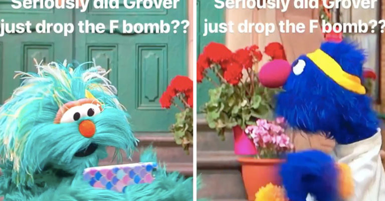 This Video Of Grover Dropping The F-Bomb Is The New ‘Yanni Or Laurel’