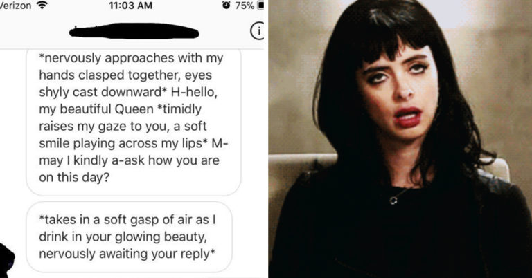 Guy Pathetically Attempts To Pick Up A Married Woman Online, Fails Horribly