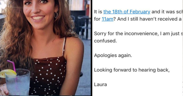 A Student Showed Up For Her Interview With Microsoft A Month Early And Their Hilarious Exchange Has Gone Viral