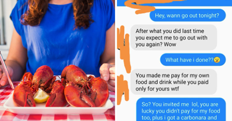 Woman Curses Guy Out After He Refuses To Pay $126 For Her Food On First Date