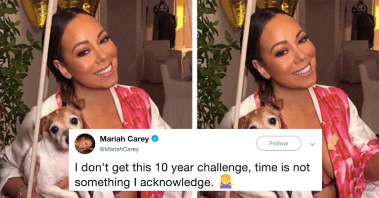 Mariah Carey Just Straight Up Won The ’10 Year Challenge,’ And Meme’d Herself In The Process
