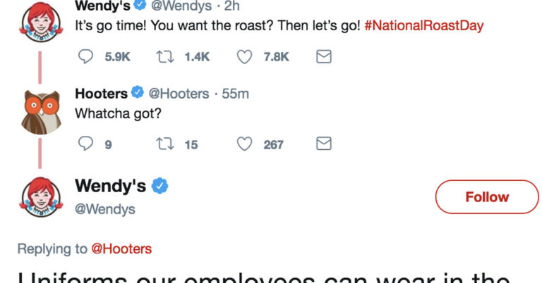 Wendy’s Is Roasting Everyone On Twitter And Hooter’s Got Burned The Worst