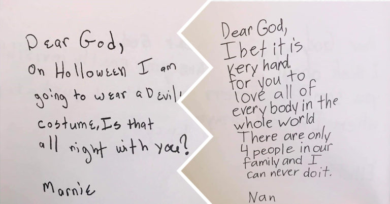 Teacher Asks 3rd Grade Class To Write Letters To God And The Result Is Hilarious