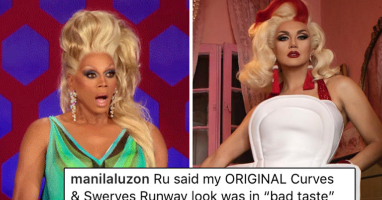 This Is The Period Blood Gown RuPaul Banned For Being In ‘Bad Taste’