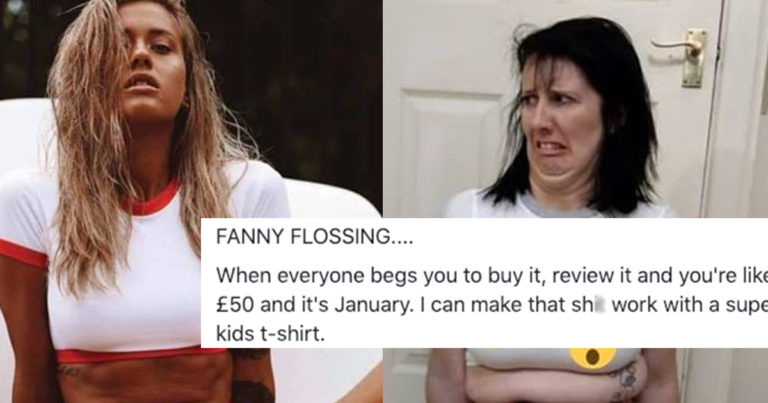 Women’s fashion, unrealistic women’s fashion, fashion fails, funny pictures, side by side, model and real person, swimsuit pictures, selfie, real person vs model, what you ordered vs what you get, mom hilariously compares herself to model, funny mom bikini pic, Knee Deep In Life, viral story, best funny pictures, fails, funny fails, funny moms, trending pictures, memes, mom swimsuit selfie, online shopping, online shopping fails,