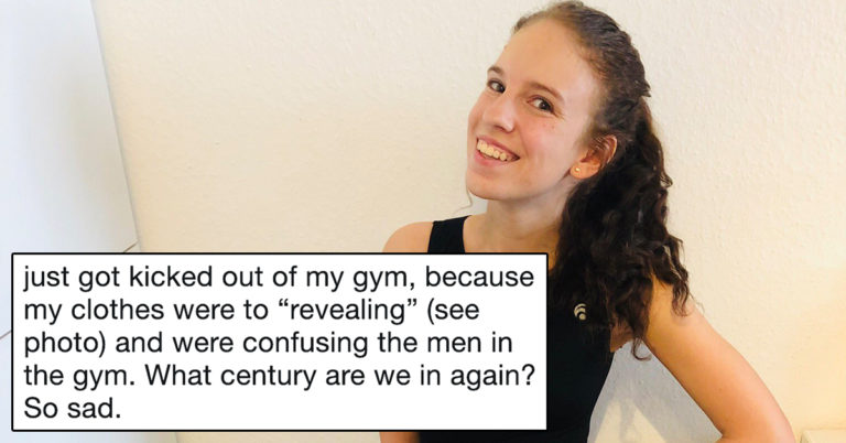 This Student Was Kicked Out Of Her Gym Because Her ‘Revealing’ Top Distracted Men, And We’re Confused