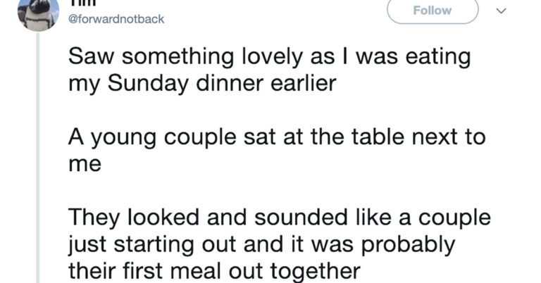 This Viral Thread About A Waiter Saving A First Date Is Bringing Twitter To Tears